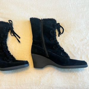 Aerosols comfy wedge boots